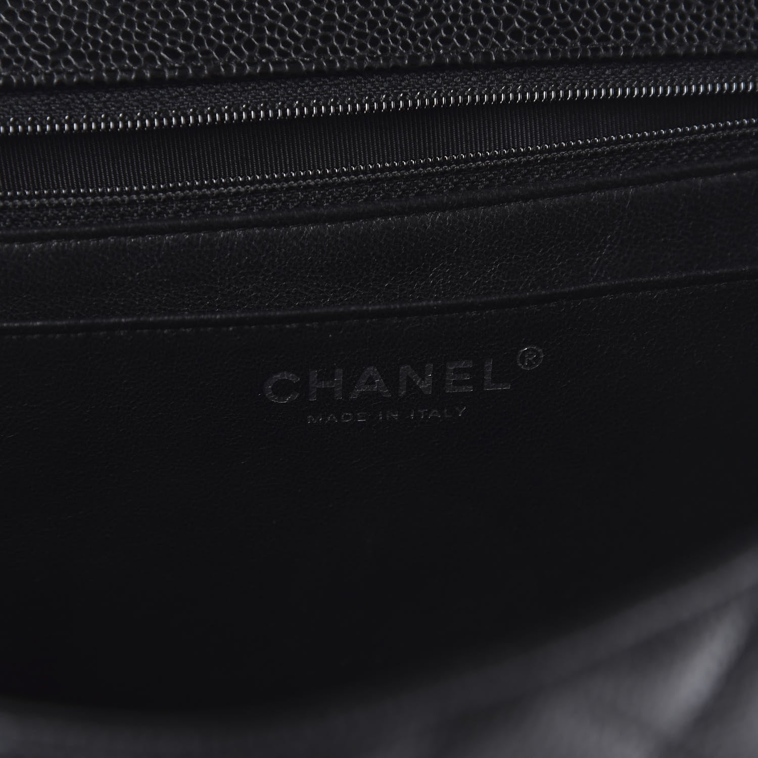 Chanel Caviar Quilted Maxi Single Flap Black 7 of 10