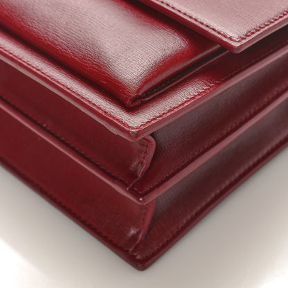 Saint Laurent Calfskin Medium Monogram Sunset Pallisandre 9 of 9