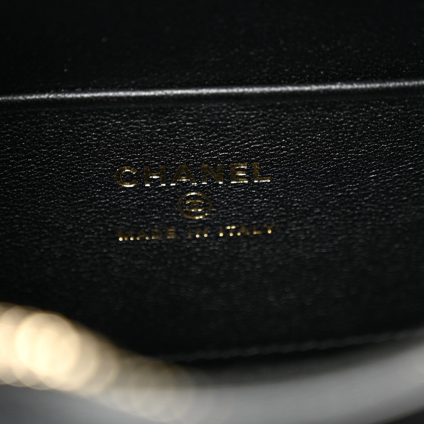 Shearling Quilted Barrel Clutch With Chain Black