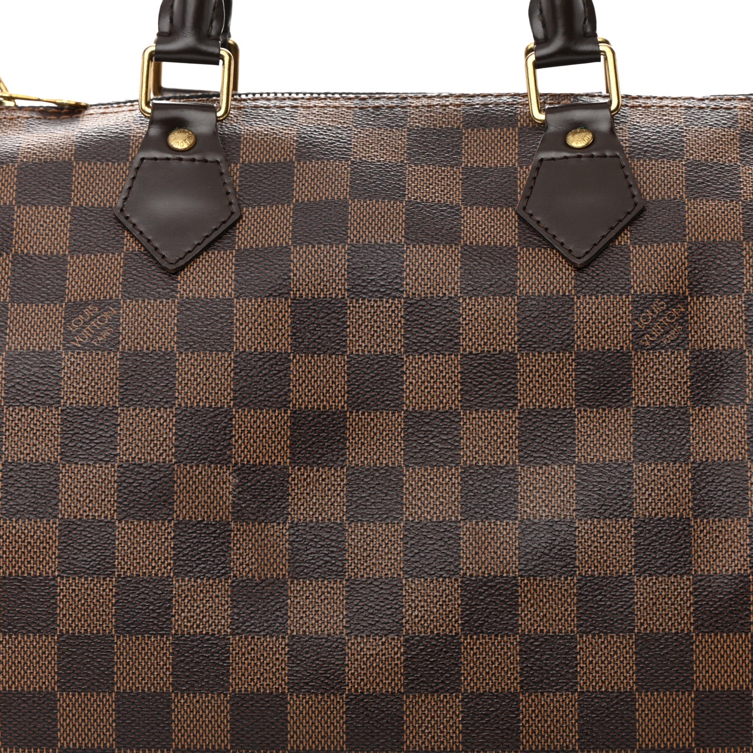 Louis Vuitton Damier Ebene Speedy Bandouliere 30 9 of 24