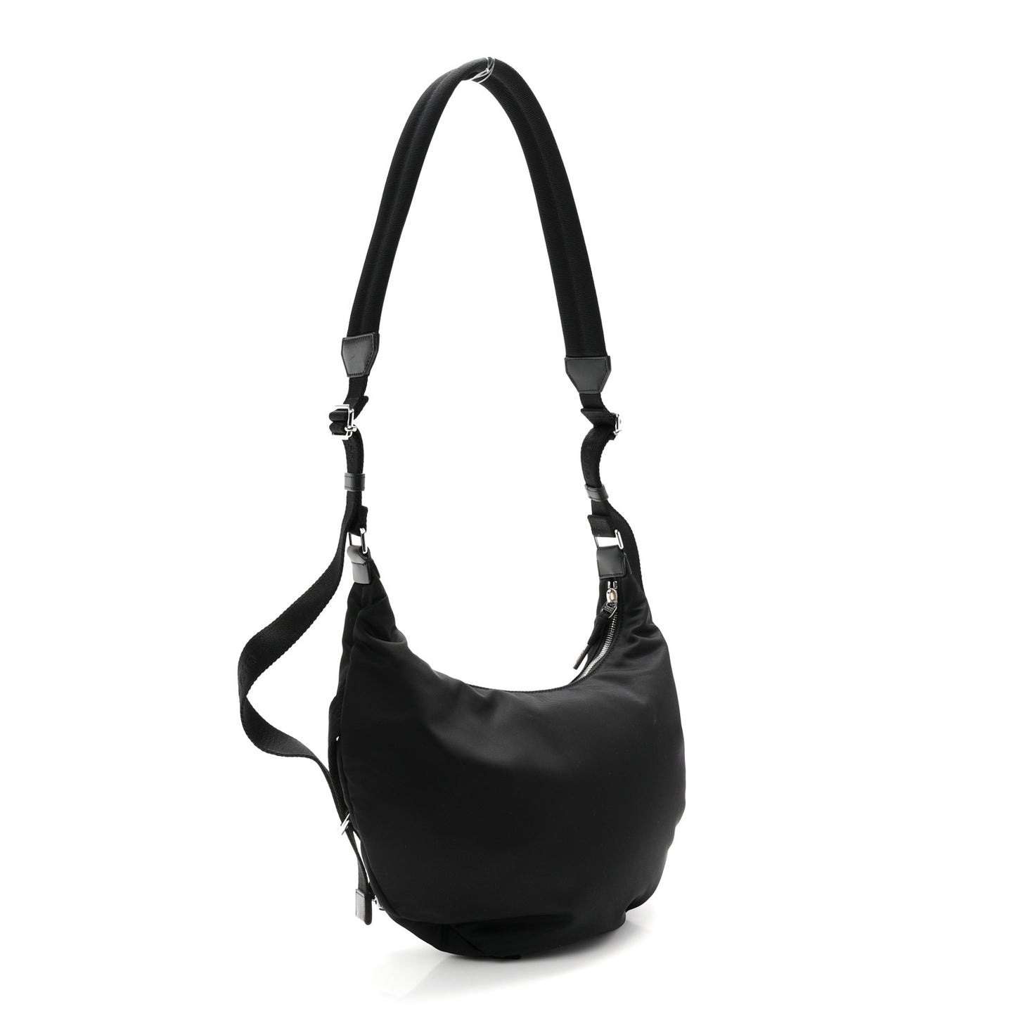 Nylon Voyou Crossbody Bag Black