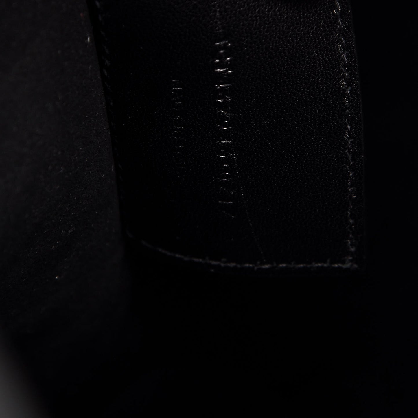 Croc Calfskin Embossed Bold Shopper Tote Black