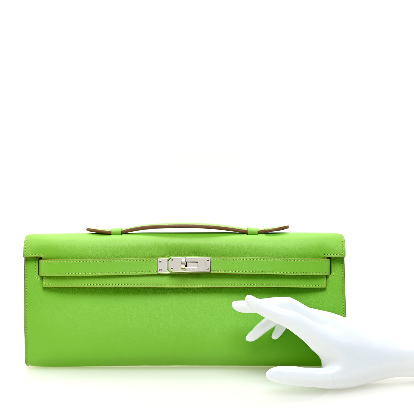 Swift Kelly Cut Clutch Pochette Kiwi
