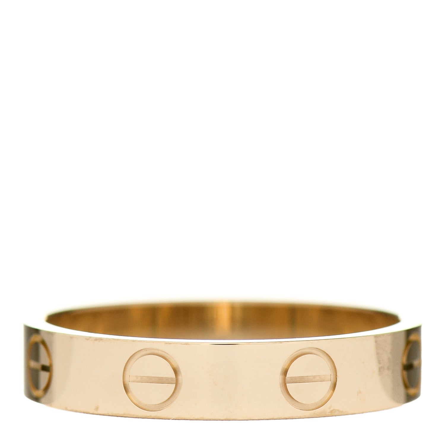 Cartier 18K Yellow Gold 3.5mm LOVE Wedding Band Ring 52 6 3 of 5
