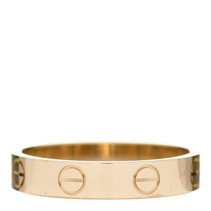 Cartier 18K Yellow Gold 3.5mm LOVE Wedding Band Ring 52 6 3 of 5