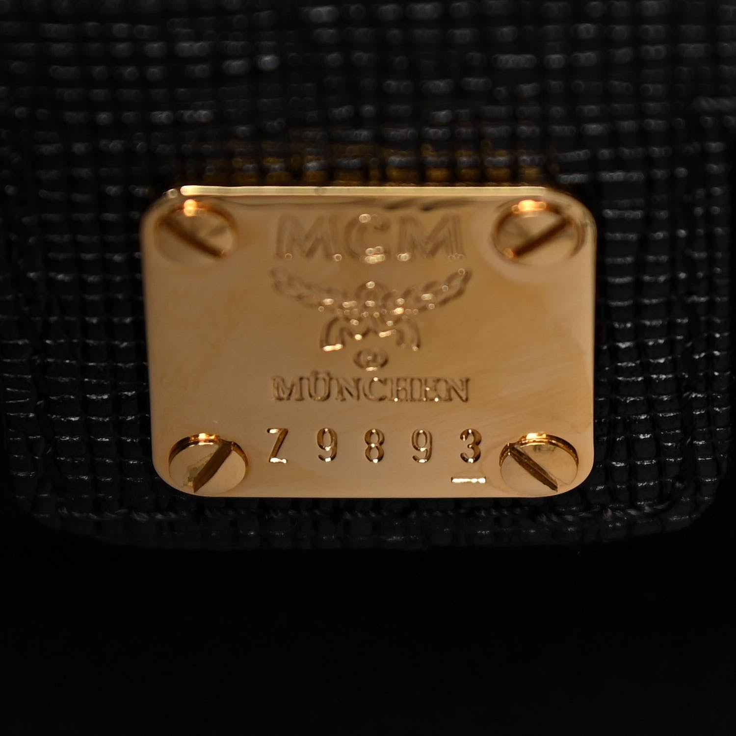 MCM Saffiano Boston Bag Black 5 of 9