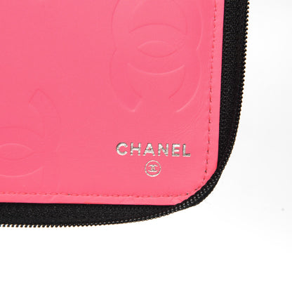 Chanel Calfskin Cambon Zip Around Organizer Wallet Black 7 of 9