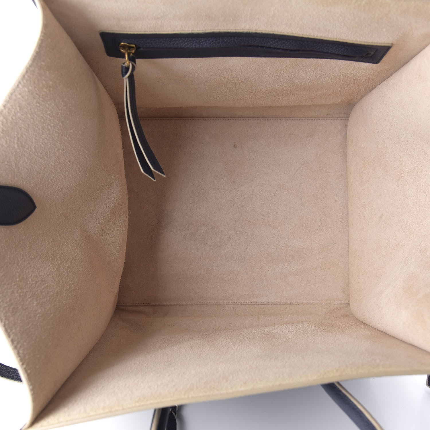 Celine Baby Grained Calfskin Medium Phantom Luggage Navy 5 of 9