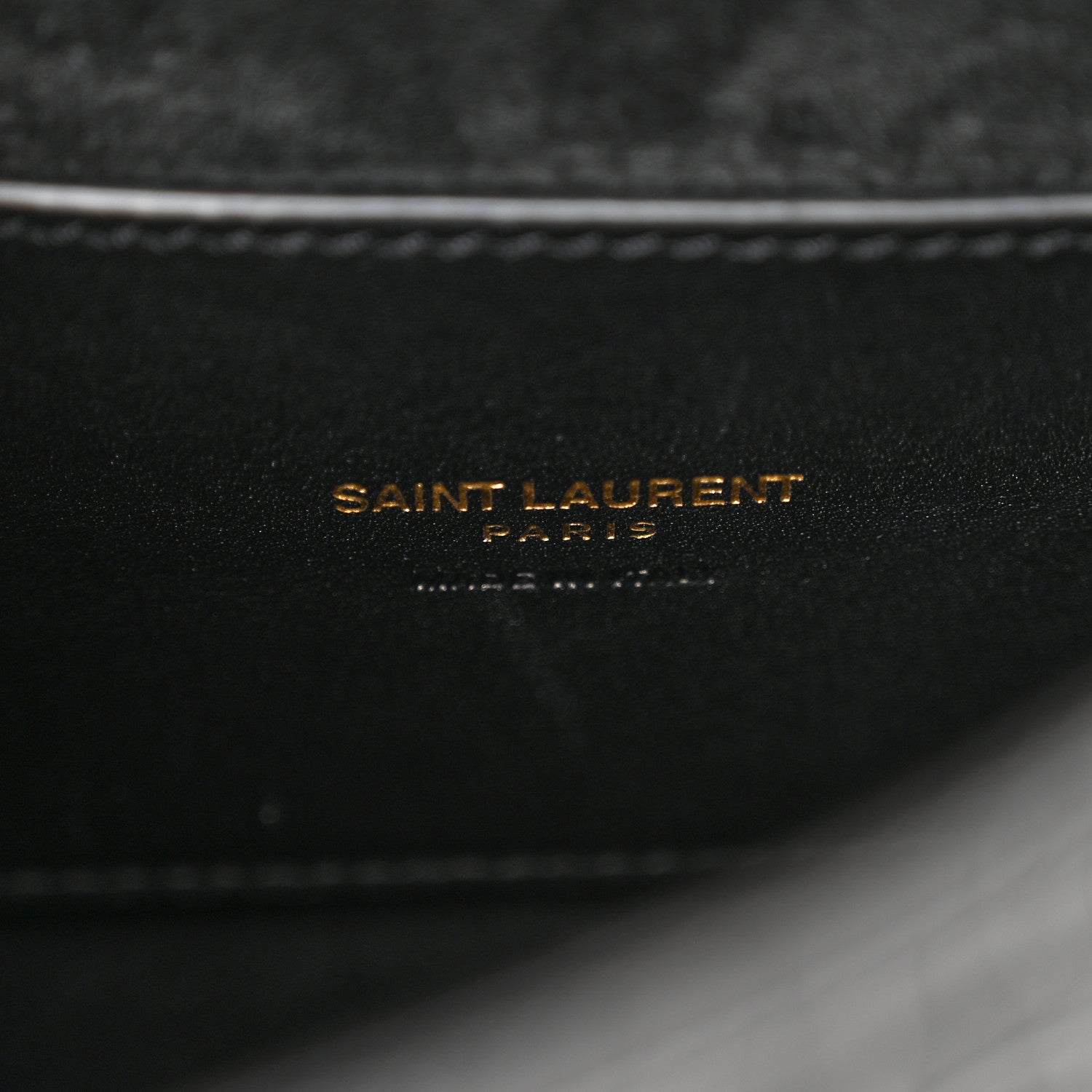 Saint Laurent Crocodile Embossed Calfskin Small Kaia Satchel Black 6 of 9