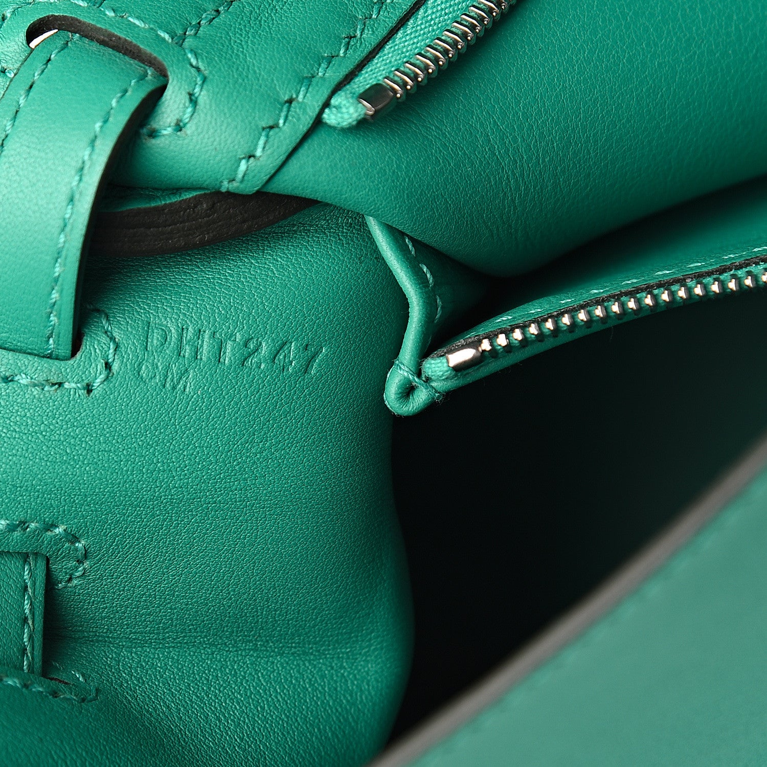 Hermes Swift Kelly Retourne 25 Vert Verone 6 of 9