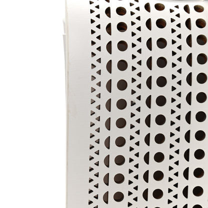 Alaia Calfskin Laser Cut Bellechasse 29 Top Handle Bag White 11 of 11