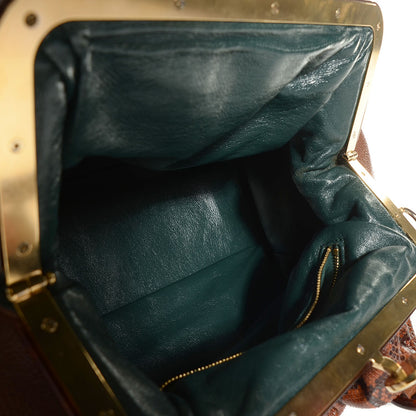 Marc Jacobs Python Satchel Cinnamon 5 of 9