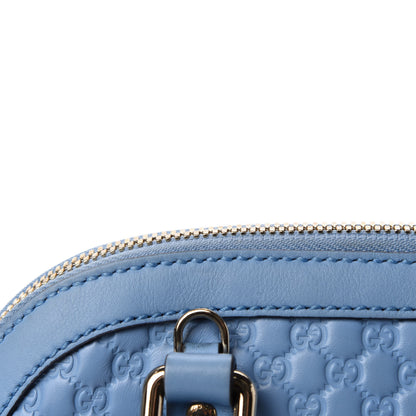 Gucci Microguccissima Mini Dome Bag Mineral Blue 11 of 15