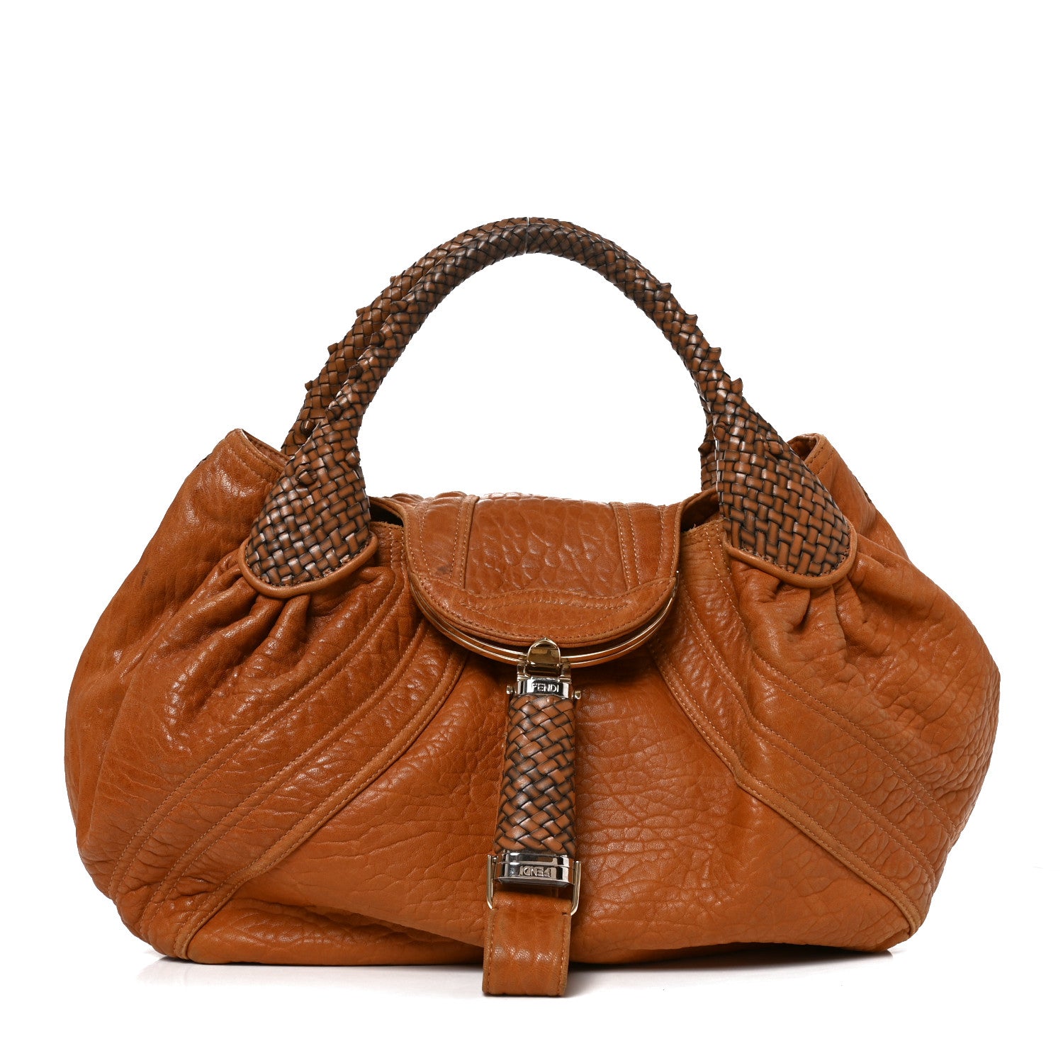 Fendi Nappa Nuvolata Spy Honey 1 of 10