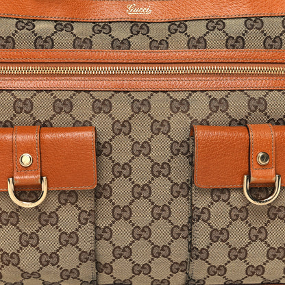 Gucci Monogram Abbey D Ring Tote Tan 9 of 14