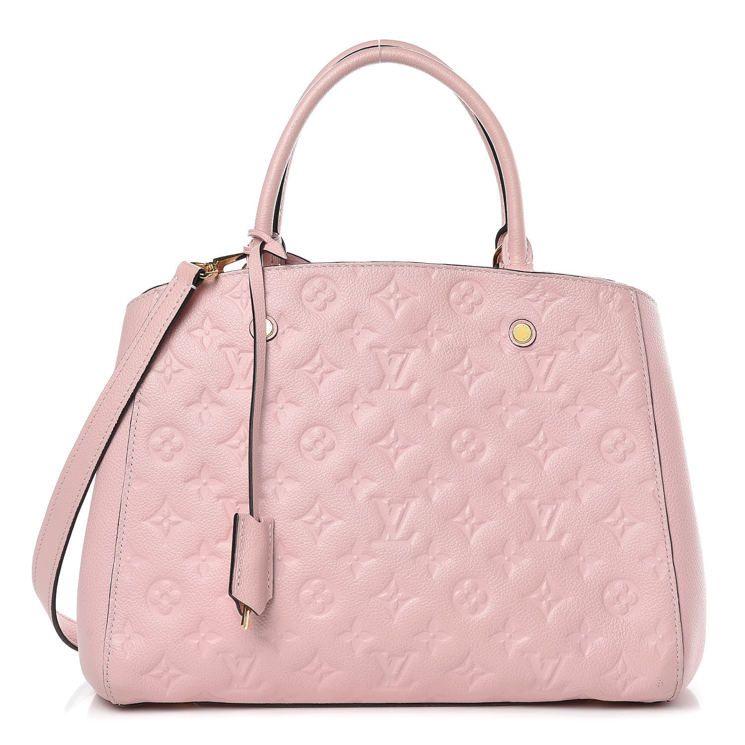 Louis Vuitton Empreinte Montaigne MM Rose Ballerine 1 of 17