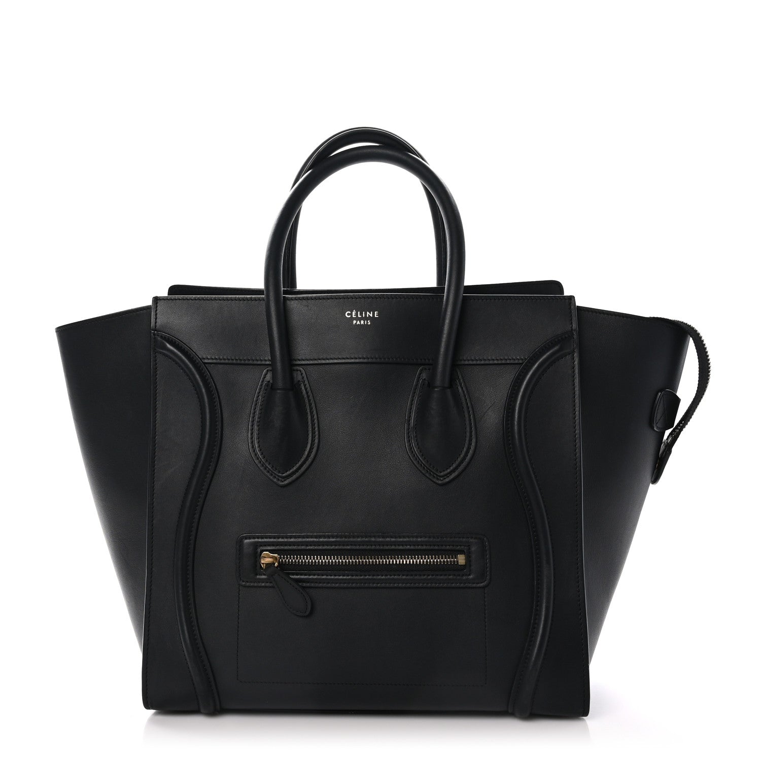 Celine Smooth Calfskin Mini Luggage Black 1 of 9
