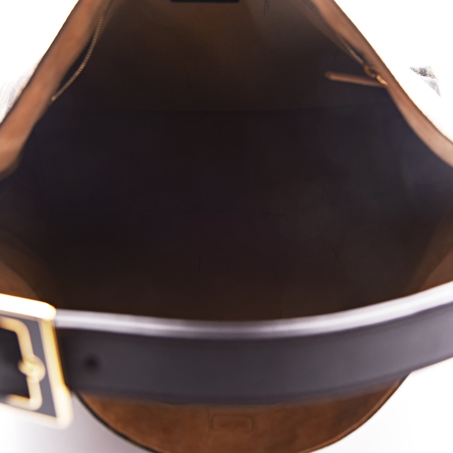 Fendi Zucca Large Hobo Tobacco 5 of 10