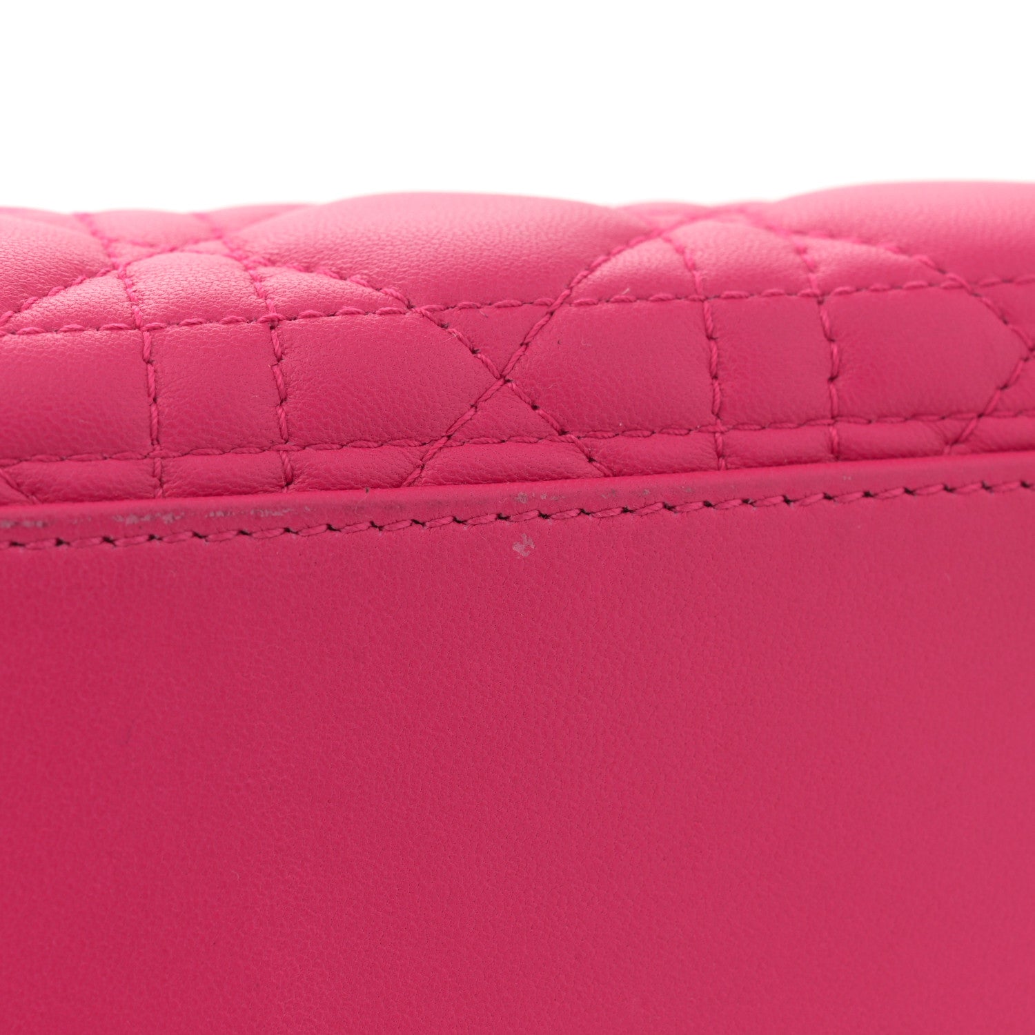 Christian Dior Lambskin Cannage Large Lady Dior Pink 13 of 13