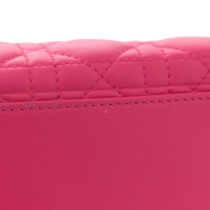Christian Dior Lambskin Cannage Large Lady Dior Pink 13 of 13