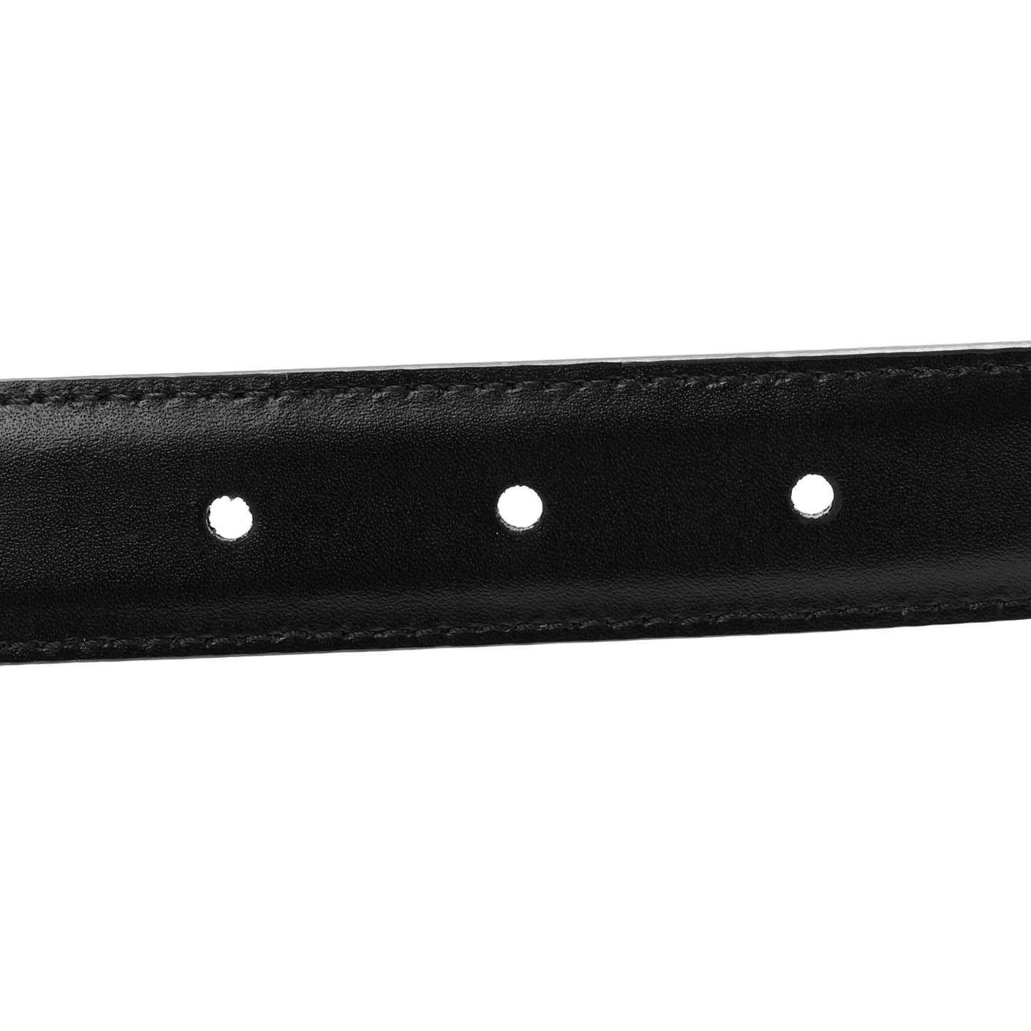 Box Calfskin Medium 25mm Triomphe 80 32 Belt Black