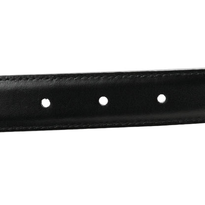 Celine Box Calfskin Medium 25mm Triomphe 80 32 Belt Black 4 of 8