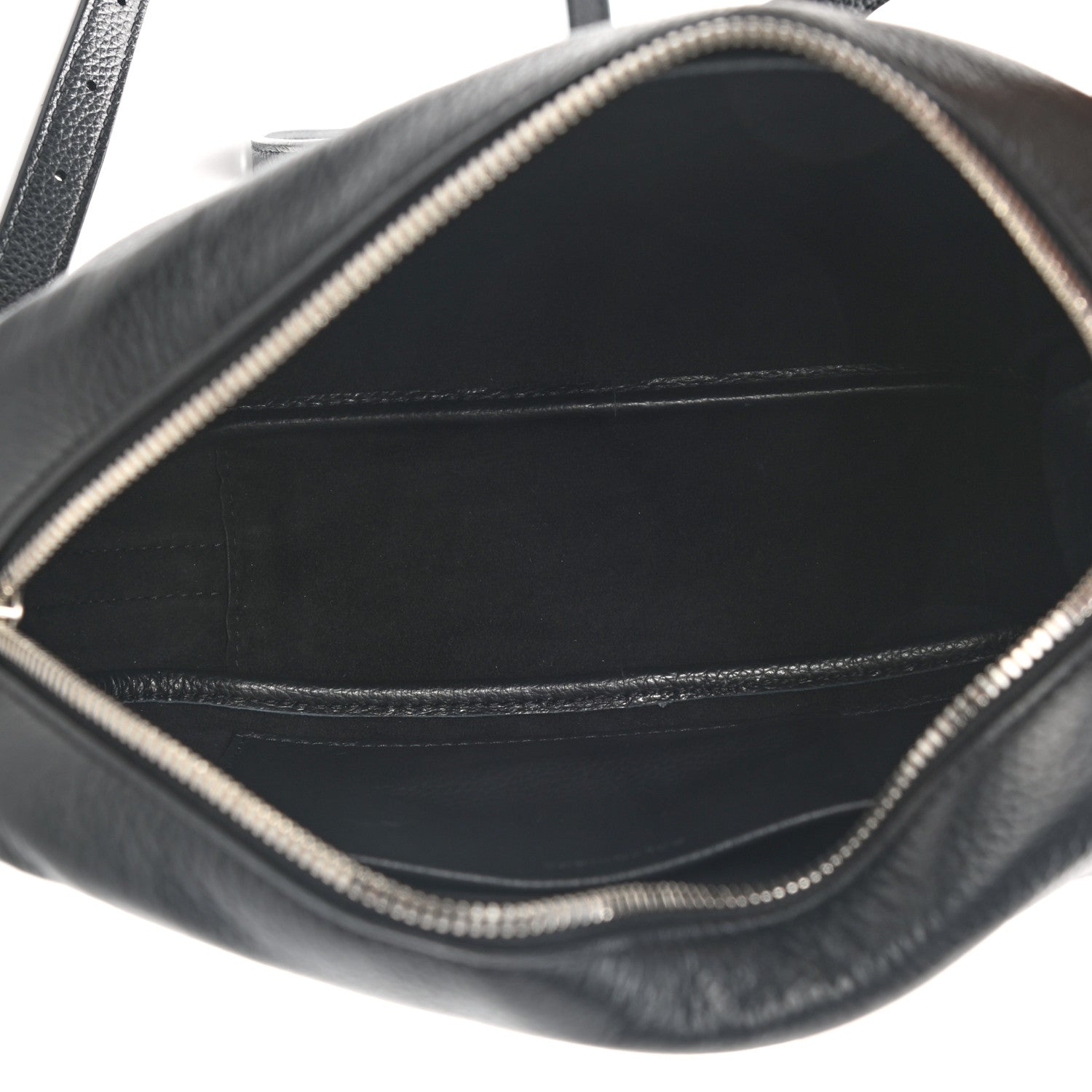 Balenciaga Calfskin Logo M Everyday Camera Bag Black 5 of 10