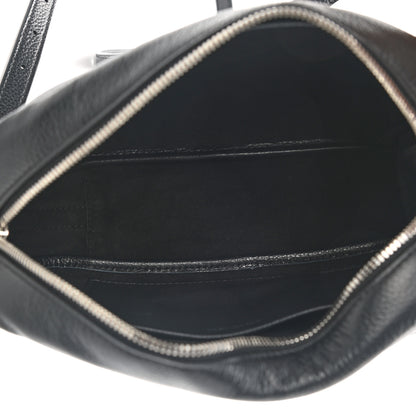 Balenciaga Calfskin Logo M Everyday Camera Bag Black 5 of 10