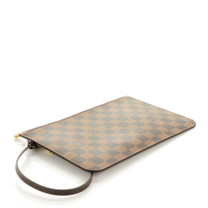 Louis Vuitton Damier Ebene Neverfull MM GM Pochette 4 of 7