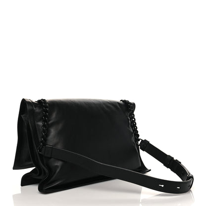 Salvatore Ferragamo Calfskin Small Viva Bow Shoulder Bag Black 3 of 11