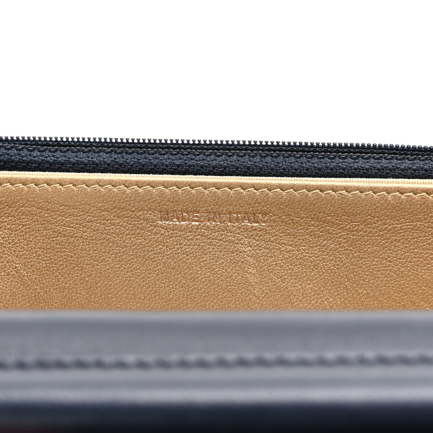 Chanel Lambskin Quilted Pearl Crush Wallet on Chain WOC Navy 7 of 11