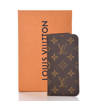 Louis Vuitton Monogram iPhone X Folio Case 7 of 7