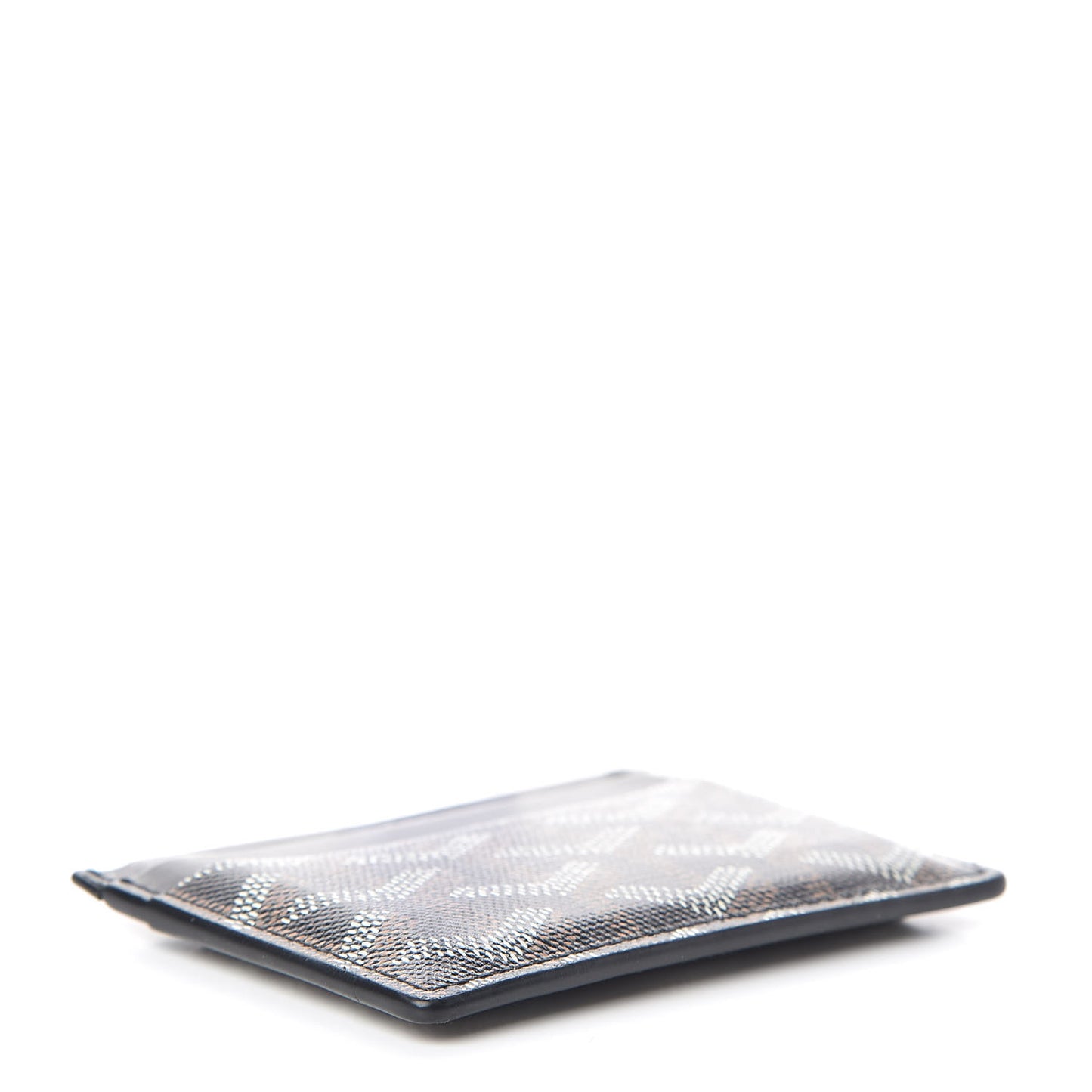 Goyardine Saint Sulpice Card Holder Black