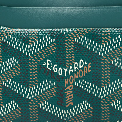 Goyard Goyardine Saint Sulpice Card Holder Green 7 of 8
