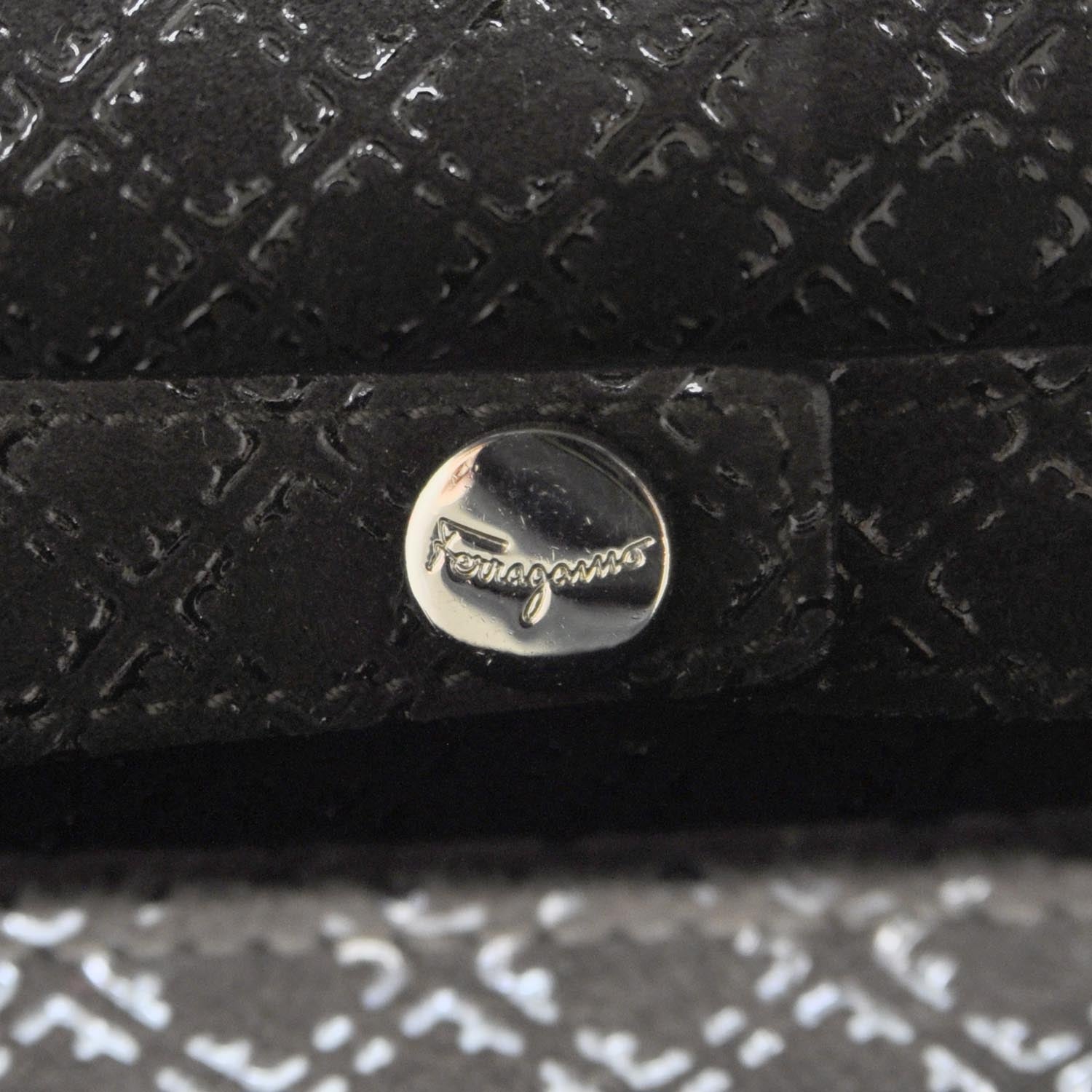 FASHIONPHILE SALVATOREFERRAGAMOSuedeChainBagBrown 8 of 8