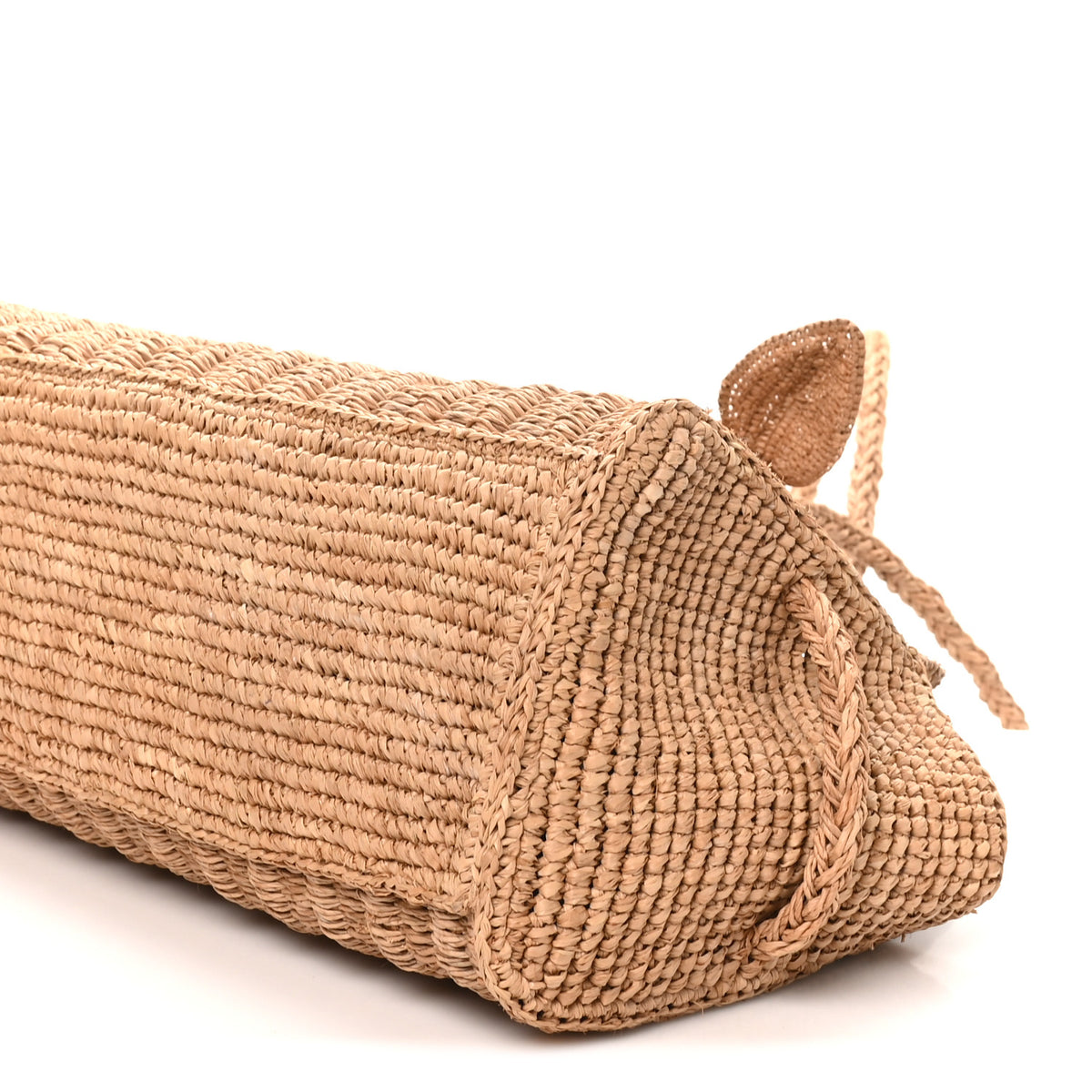 Raffia Le Turismo Bowling Bag Beige