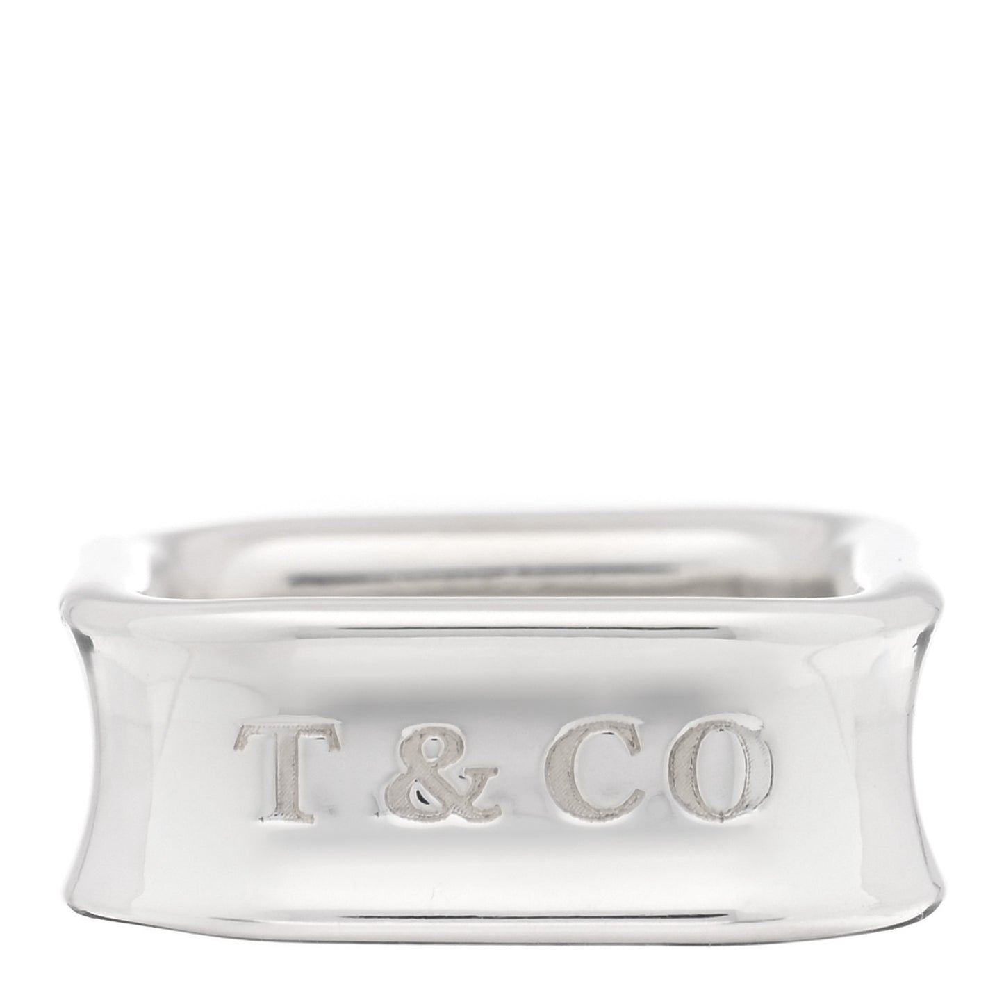Sterling Silver 1837 Square Ring 49 4.75