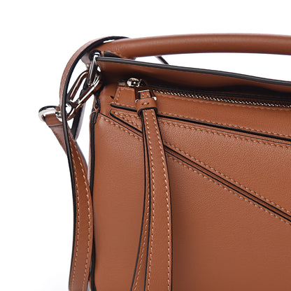Loewe Calfskin Mini Puzzle Bag Tan 9 of 9