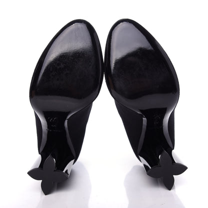 Louis Vuitton Stretch Fabric New Wave Silhouette Ankle Boots 39 Black 5 of 9