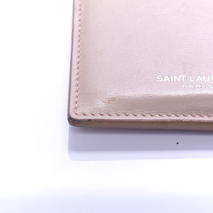 Saint Laurent Calfskin 5 Fragments Zip Pouch Card Holder Pale Pink 7 of 7