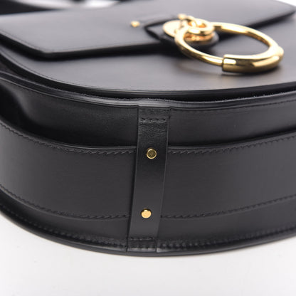 Chloe Calfskin Suede Large Tess Bag Black 8 of 11