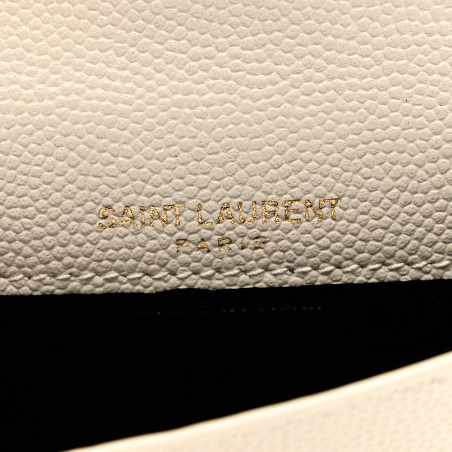 Grain De Poudre Uptown Monogram Card Case Crema Soft