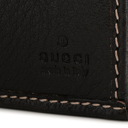 Gucci GG Plus Monogram Icon Bar Continental Flap Wallet Dark Brown 6 of 8