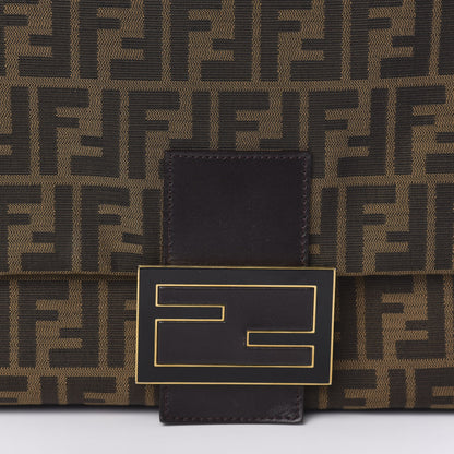 Fendi Zucca Big Forever Mama Baguette Tobacco 11 of 11