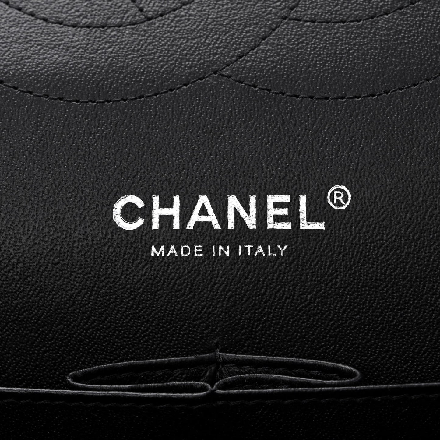 Lambskin Quilted Jumbo Double Flap So Black