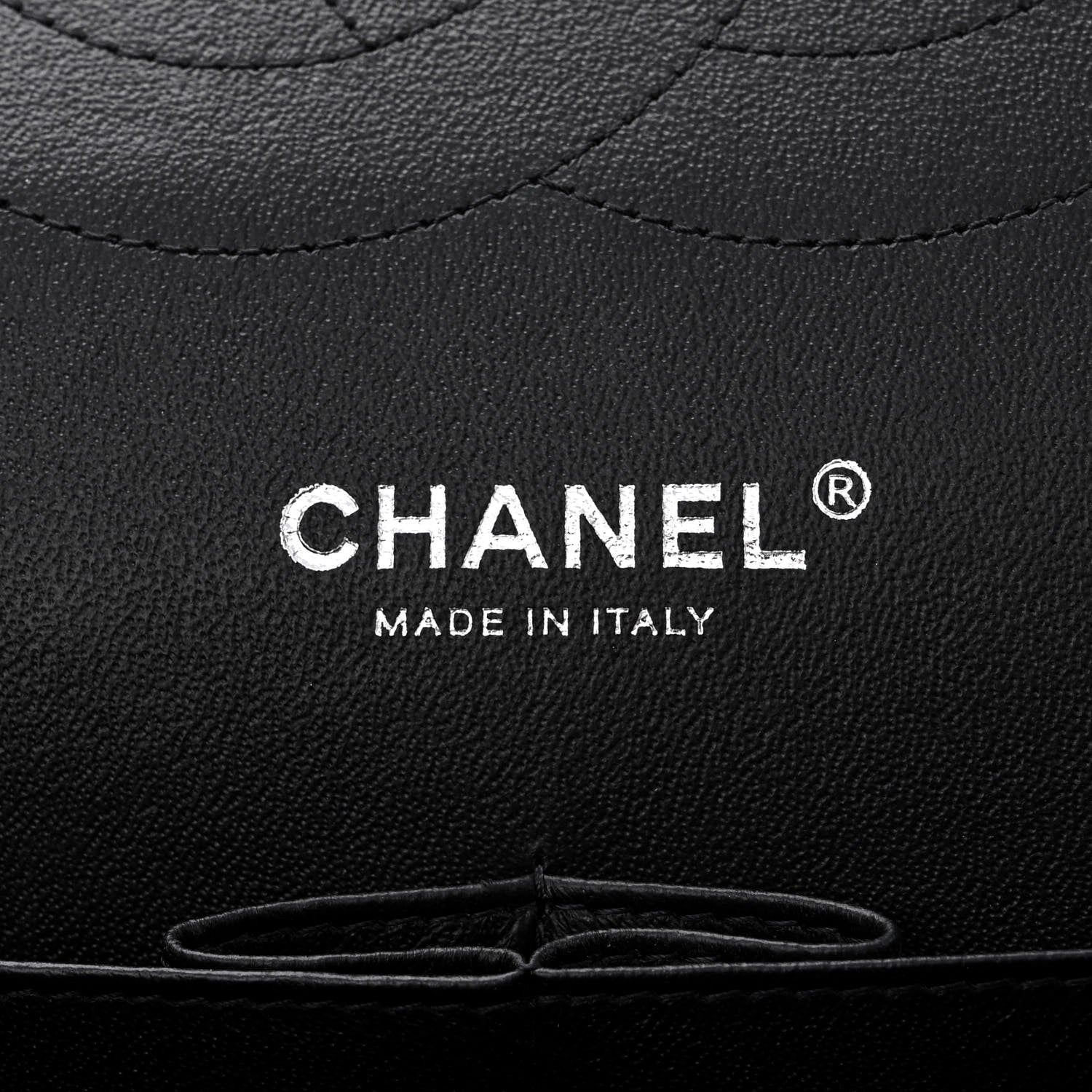 Chanel Lambskin Quilted Jumbo Double Flap So Black 6 of 15