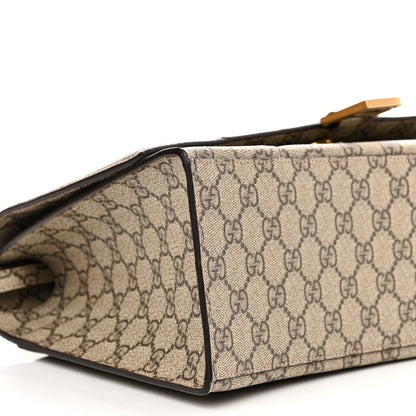 Balenciaga X GUCCI GG Supreme Monogram Medium Hourglass Top Handle Bag Beige Ebony 8 of 9