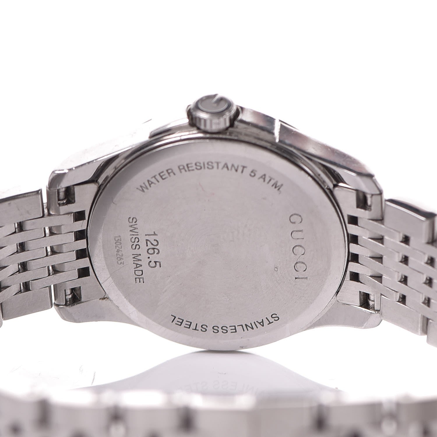 Gucci Stainless Steel 27mm G-Timeless Quartz Watch 5 of 6