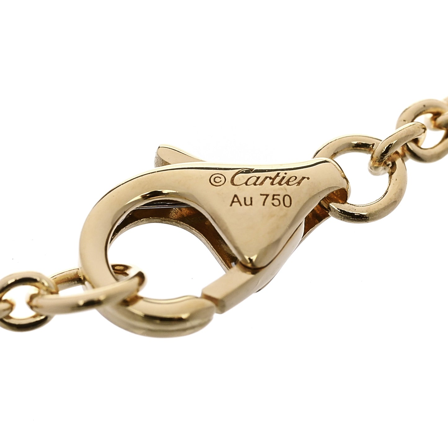 18K Yellow Gold Interlocking LOVE Bracelet