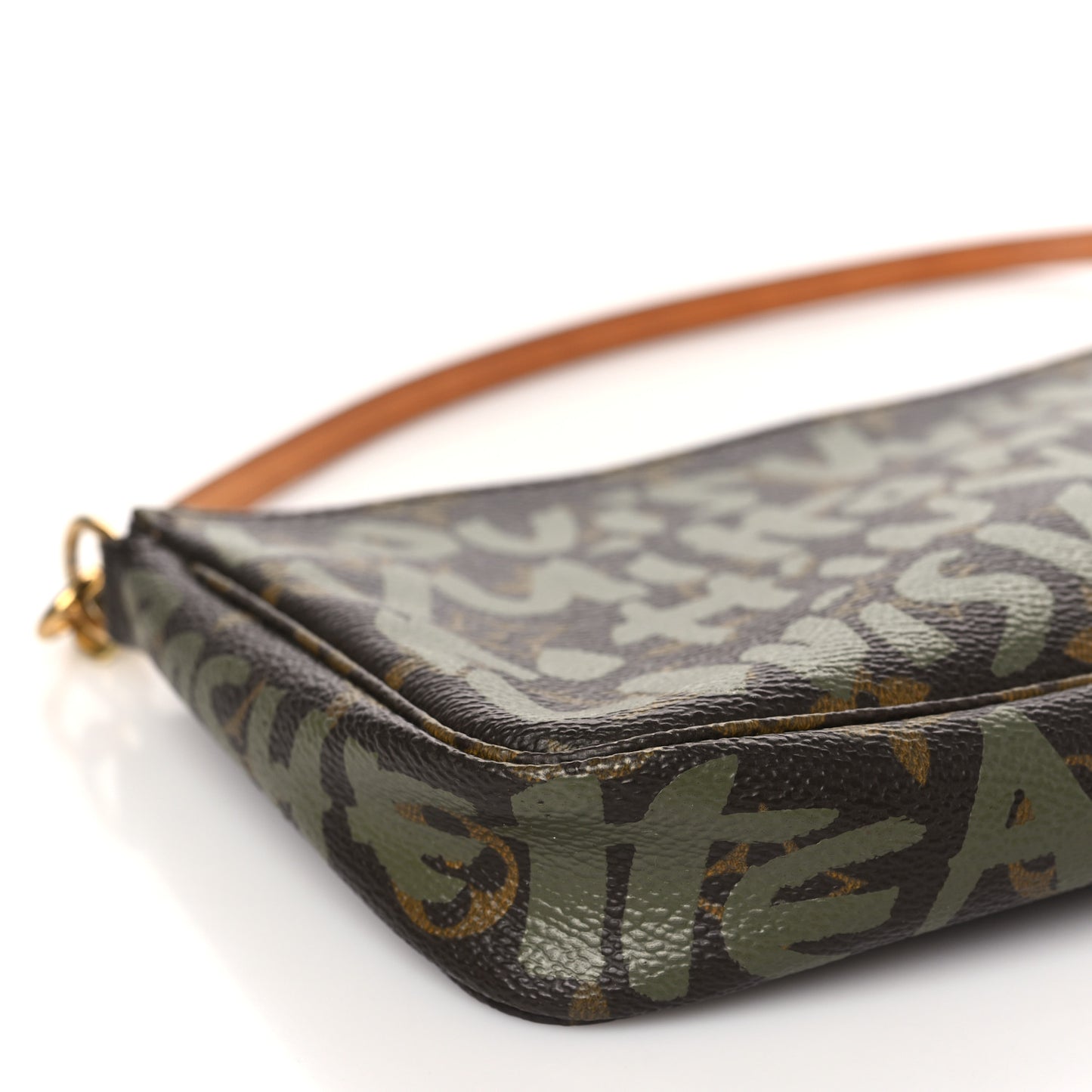 Monogram Graffiti Pochette Accessories Kaki